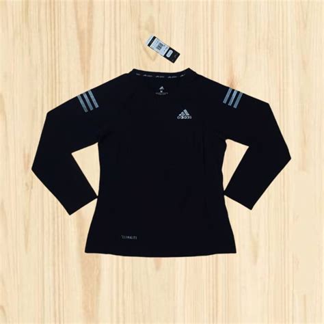 kaos adidas lengan panjang wanita|adidas atasan.